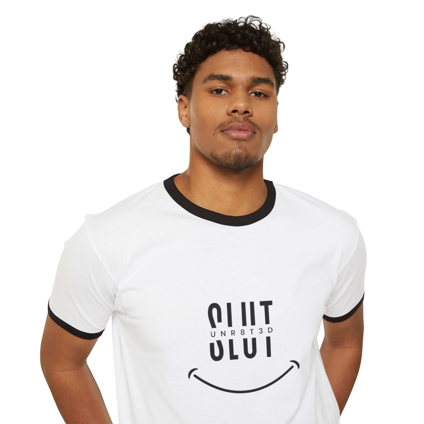 Smile Slut Graphic T-Shirt — Edgy Retro Ringer Tee